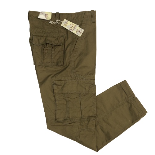 Quần Cargo Pants 6 Túi Chất Kaki Dày Dặn Bền Màu Không Xù Lông