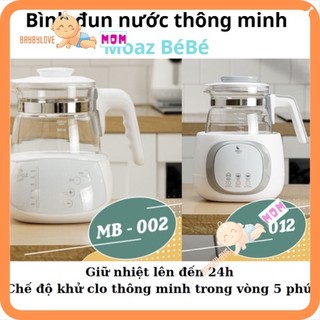 Máy đun nước đa năng siêu tốc 1lít moaz bebe / bình pha sữa giữ nhiệt mb002 / mb0120