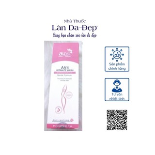  AUVI NATURE AV4 INTIMATE WASH – GEL RỬA VS PHỤ NỮ 