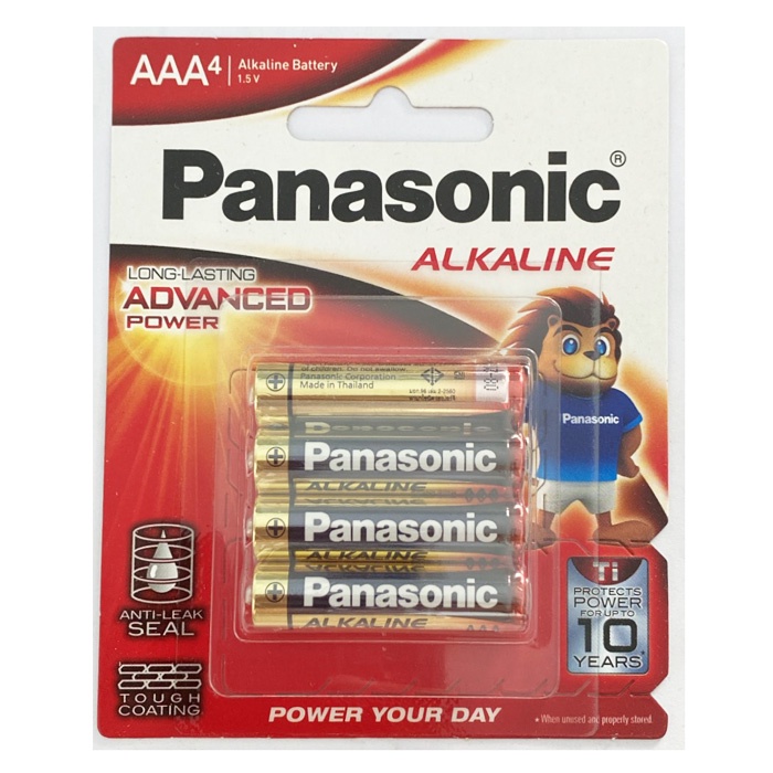 Pin AAA Panasonic alkaline Combo 8 vỉ 4 viên