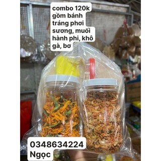 Combo bánh tráng phơi sương đặc biệt 3