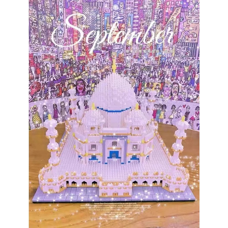 Đồ chơi xếp hình lego đền Taj Mahal Ấn Độ,mô hình lắp ghép kiến trúc kì quan Thế Giới 🕍