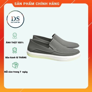 Giày lười Cross Slipon Nam Màu Xám Siêu Hot