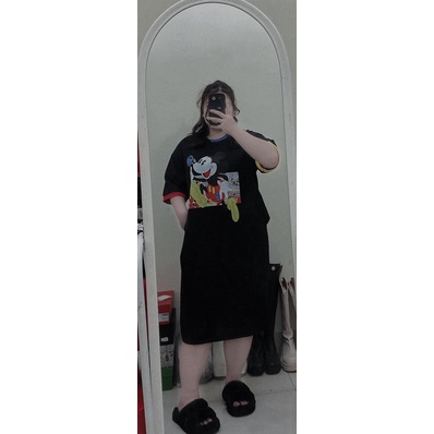 ( 70-110kg ) ĐẦM SUÔNG MICKEY BIGSIZE - ảnh thật