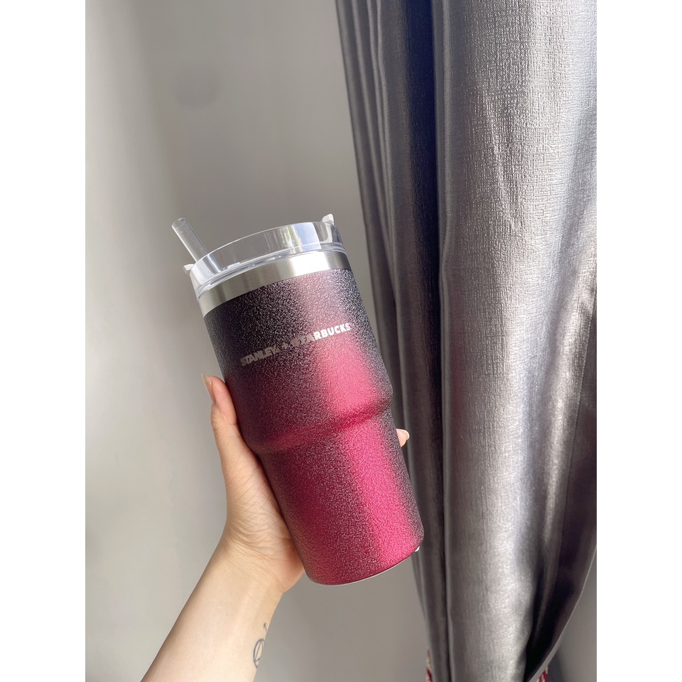 Ly giữ nhiệt standley kết hợp starbucks 473ml chính hãng