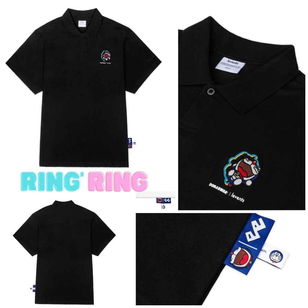 Áo POLO LEVENTS® | DORAEMON MINI CAT  cam kết chính hãng