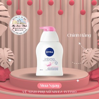 Dung Dịch Vệ Sinh Phụ Nữ Nivea Intimo Waschlotion Sensitive, 250 ml - nguyenphuongchau