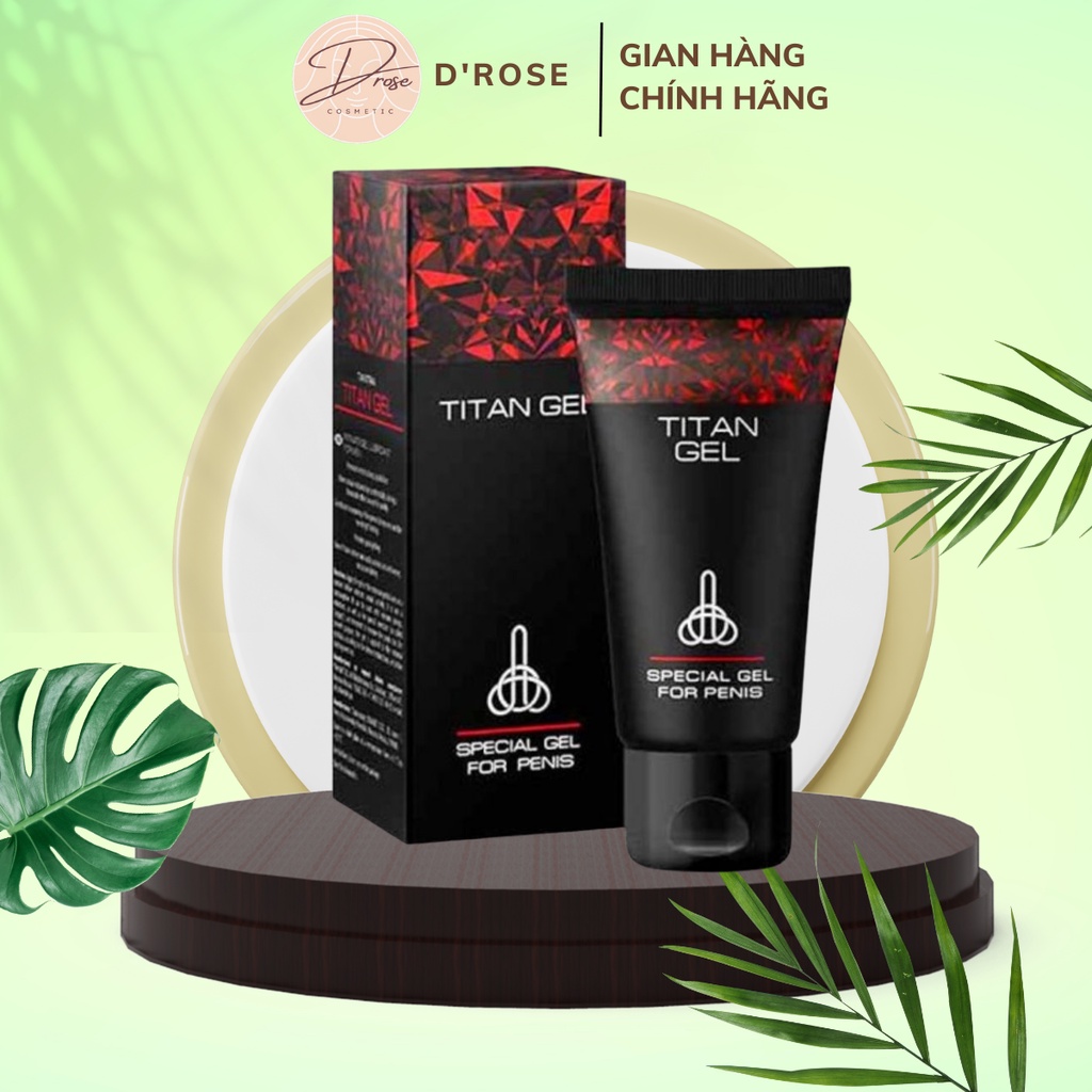 Gel Titan - Gel tăng hỗ trợ cho các chàng (che tên)(Hàng Nga) - DR33