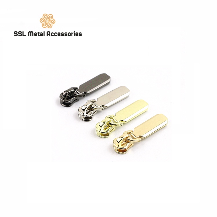 Đầu dây kéo răng 3 thời trang mới kim loại dùng cho dây kéo - phụ kiện làm đồ da, túi, ví handmade XY-A#3 36*9mm