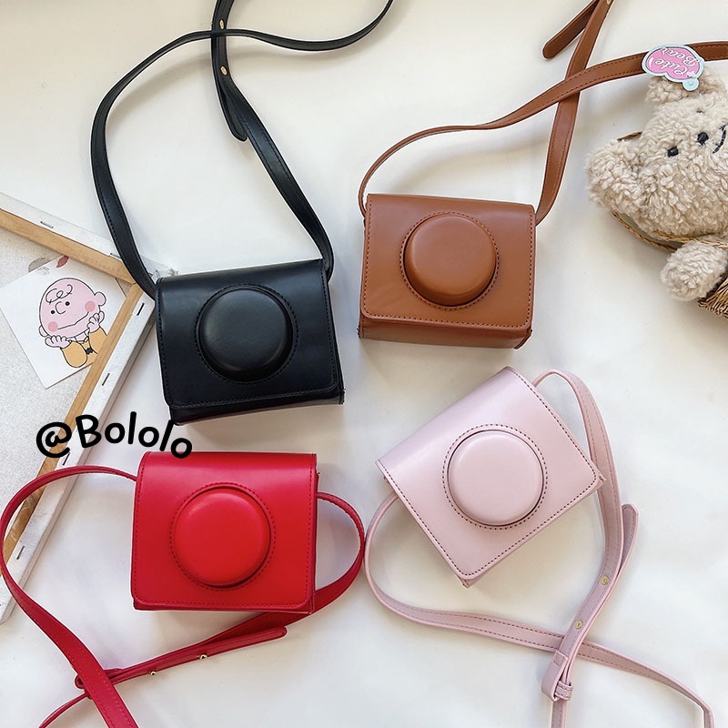 Bololo Túi Đeo Chéo Thiết Kế Mới Đơn Giản Thời Trang Mùa Xuân 2022 Dành Cho Bé