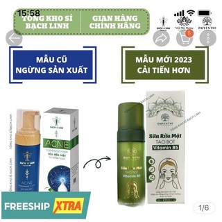Sữa rửa mặt tạo bọt b5 bách y sâm