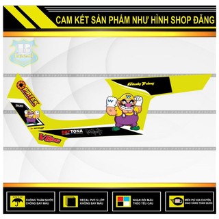 Tem rời chaly chế mẫu mario