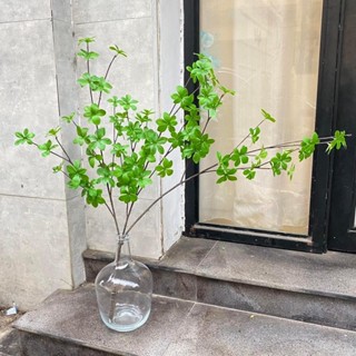 Hoa giả,hoa lụa - Cành Thạch Nam dài 85cm cao cấp trang trí nhà cửa sân vườn, decor chụp ảnh