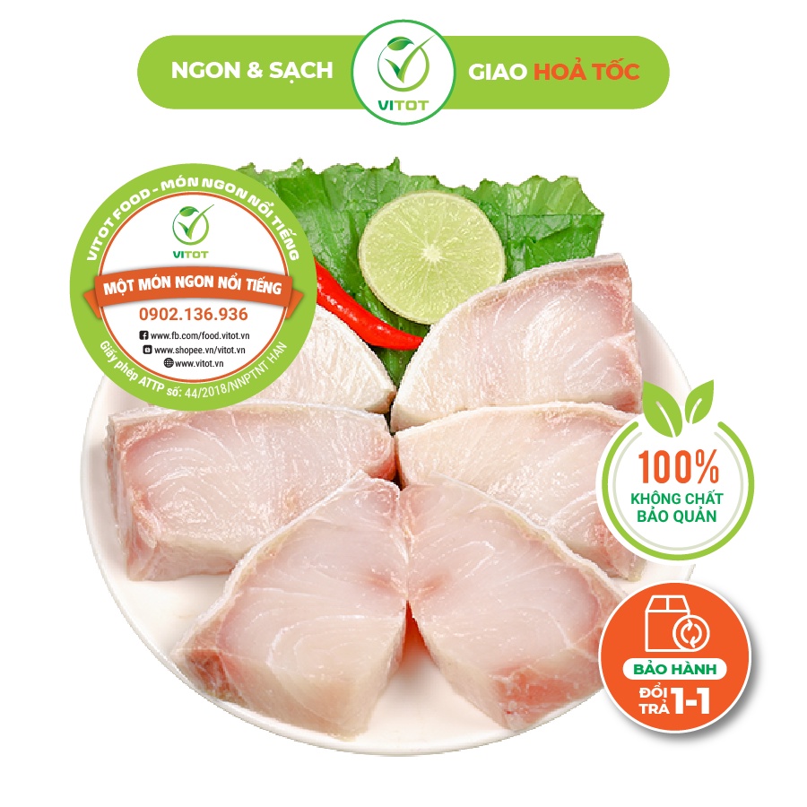 Cá Bớp Cá Giò VITOT Thịt Ngọt Dai Không Tanh (Đóng Gói 500gr)