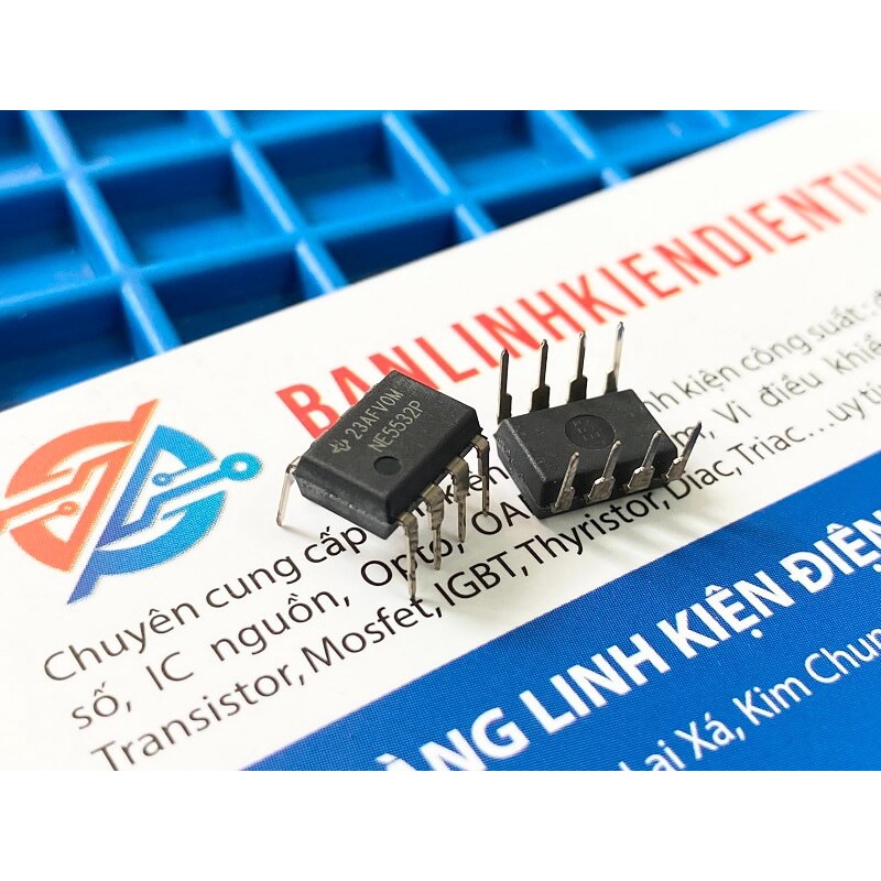 [Combo 5 chiếc] NE5532P NE5532 IC Thuật Toán DIP-8 (chính hãng nhập khẩu)