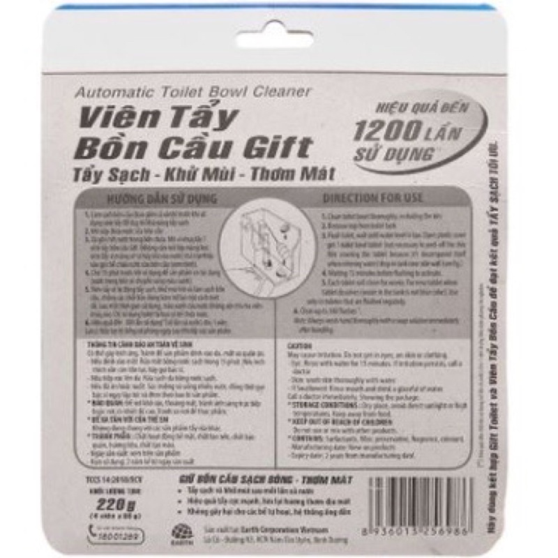 Viên tẩy bồn cầu Gift