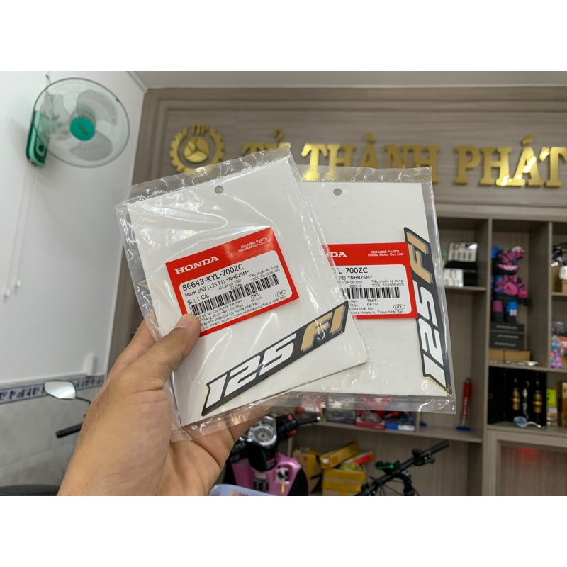 Tem chử 125 Fi Đen Fu X 11 zin