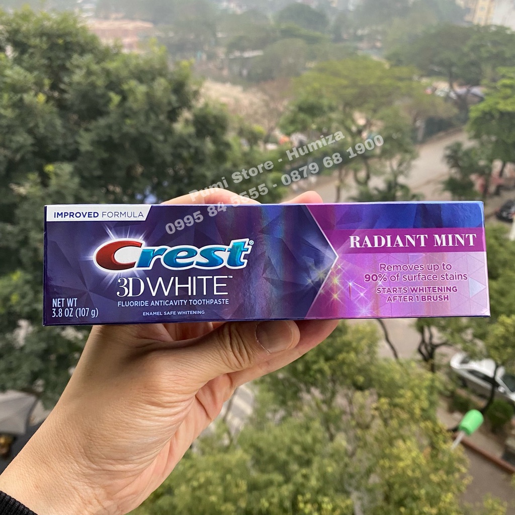 Kem đánh răng Crest 3D White 75ml