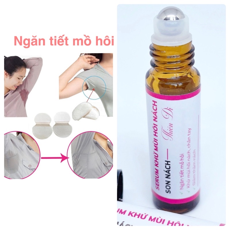 Serum Khử Mùi Hôi Nách Độc Quyền, Son nách Thiên Di Giúp Ngăn Mồ Hôi, Khử Mùi Hôi Nách Hoàn Toàn Giảm Thâm Nách