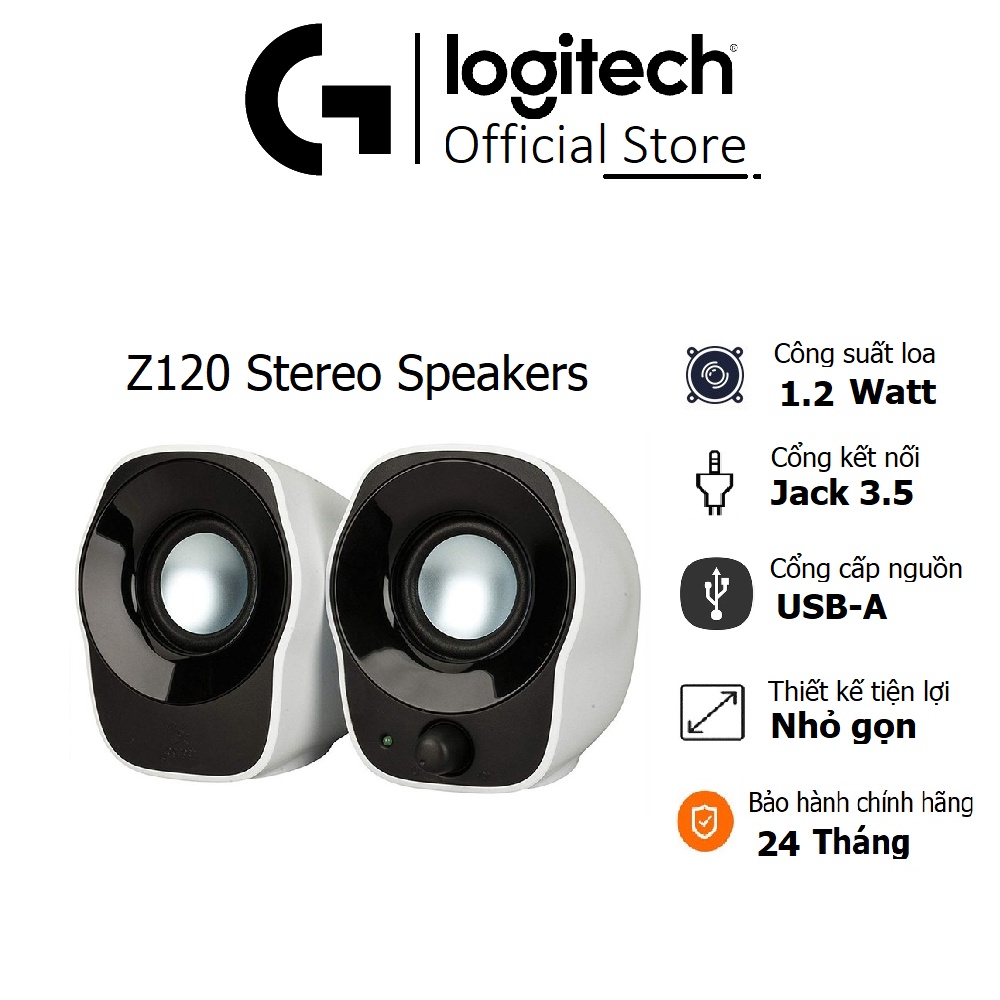 Loa Vi Tính Logitech Z120 Stereo Speakers 2.0