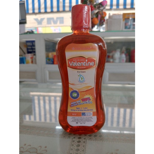 Nước súc miệng Thái Dương Mouthwash Valentine (500ml)