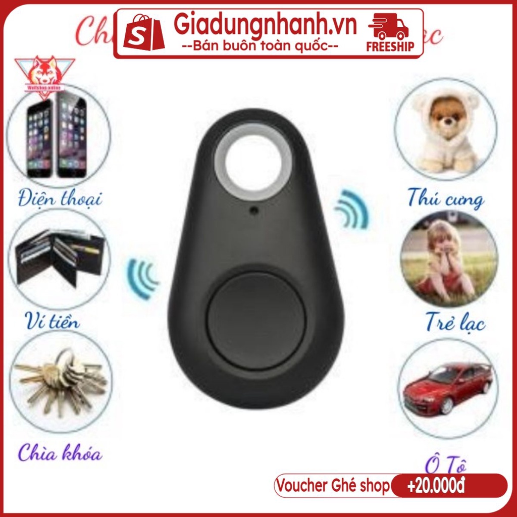 Móc Khoá Đa Năng- Chip Định Vị Tìm Đồ Vật, Điện Thoại, Chìa Khóa Siêu Nhanh, Chuẩn Xác hai chiều-giadungnhanh.vn