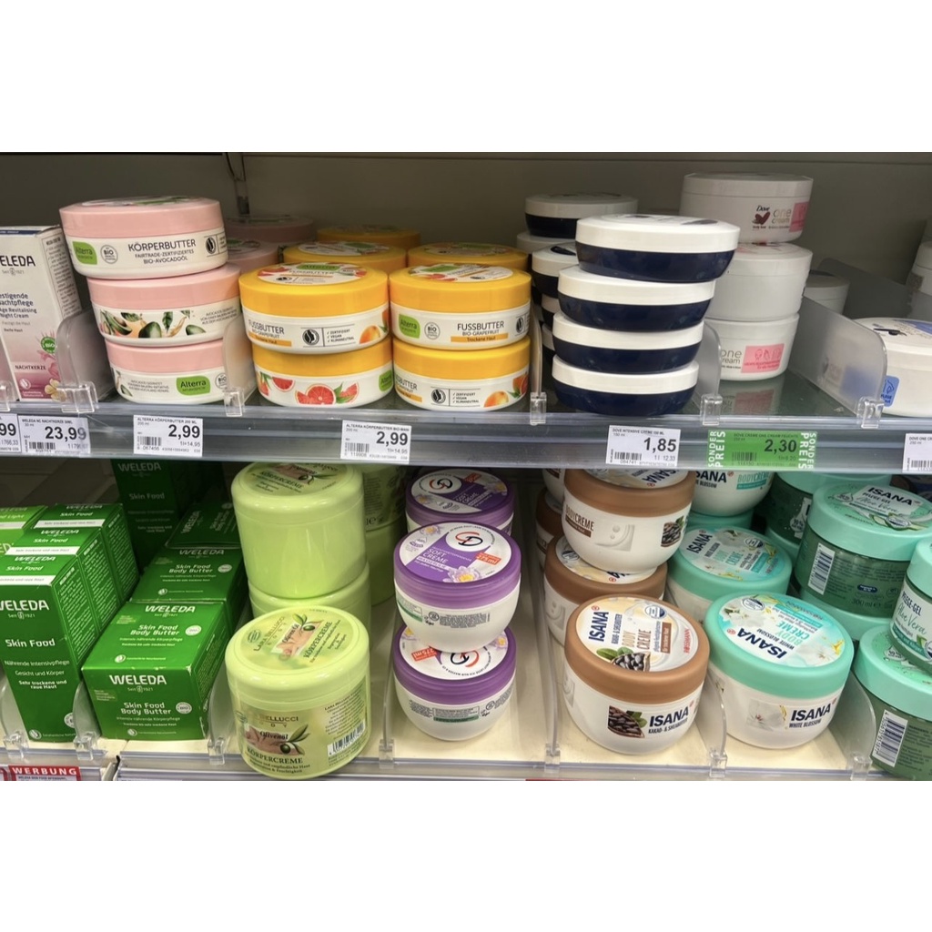 Kem dưỡng Isana Body cream hũ 500gr