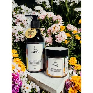 Combo GỘI - XẢ thảo mộc thiên nhiên