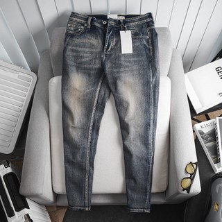 Quần Jean Nam xuất xịn màu xanh 3 màu - slimfit jean chất bò xịn