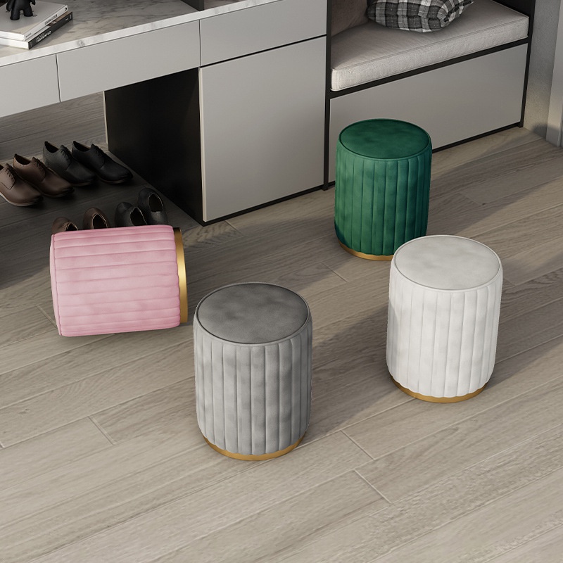 Đôn ghế bàn trang điểm chân sắt phong cách bắc âu Đôn ngồi sofa ghế phòng khách