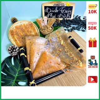 Bánh tráng xâu phơi sương dẻo tôm cuộn hành phi như bình mỏng dẻo ko ngon hoàn tiền