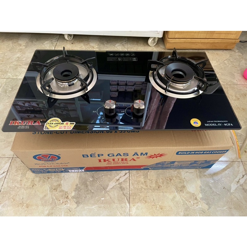 BẾP GAS ÂM CƠ IKURA IV-8GPA