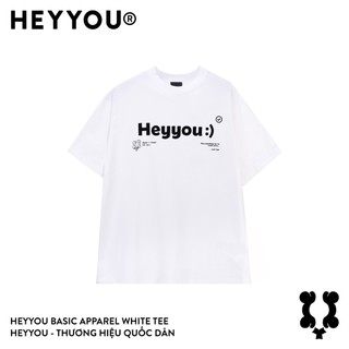 Áo thun Heyyou! Basic Apparel White