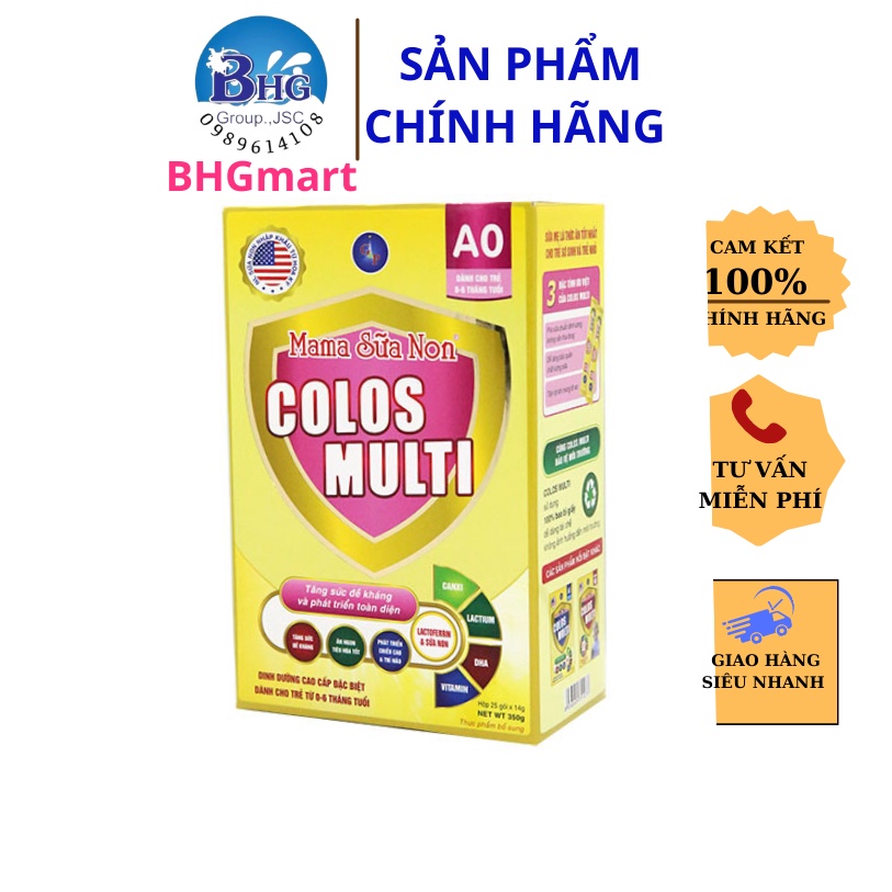 Mama sữa non Colos Multi A0