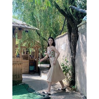 [Sẵn Hàng]♥️Đầm,Váy Hoa Retro Mimo Dk(ảnh thật)Size M,L