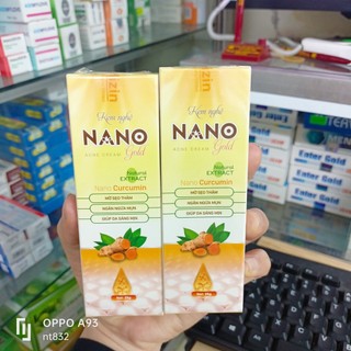 Kem nghệ nano mida tuýp 25g làm mờ sẹo, ngăn ngừa sẹo thâm