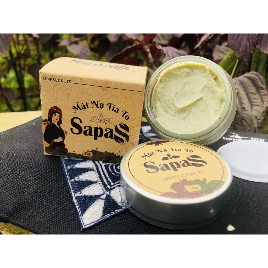 Mặt nạ đắp mặt tía tô (Mask tía tô)
