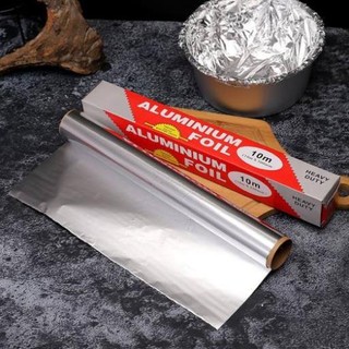 Giấy bạc cuộn 5m, dùng nướng thịt, cá