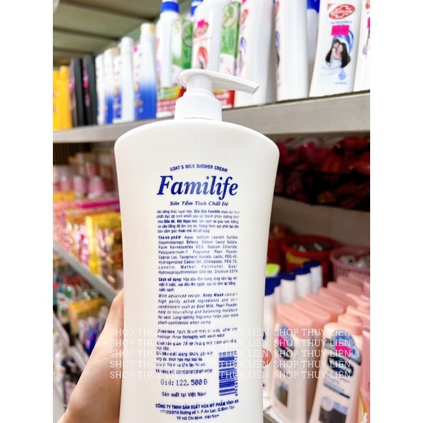 Sữa tắm familife  lưu hương lâu 1000ml