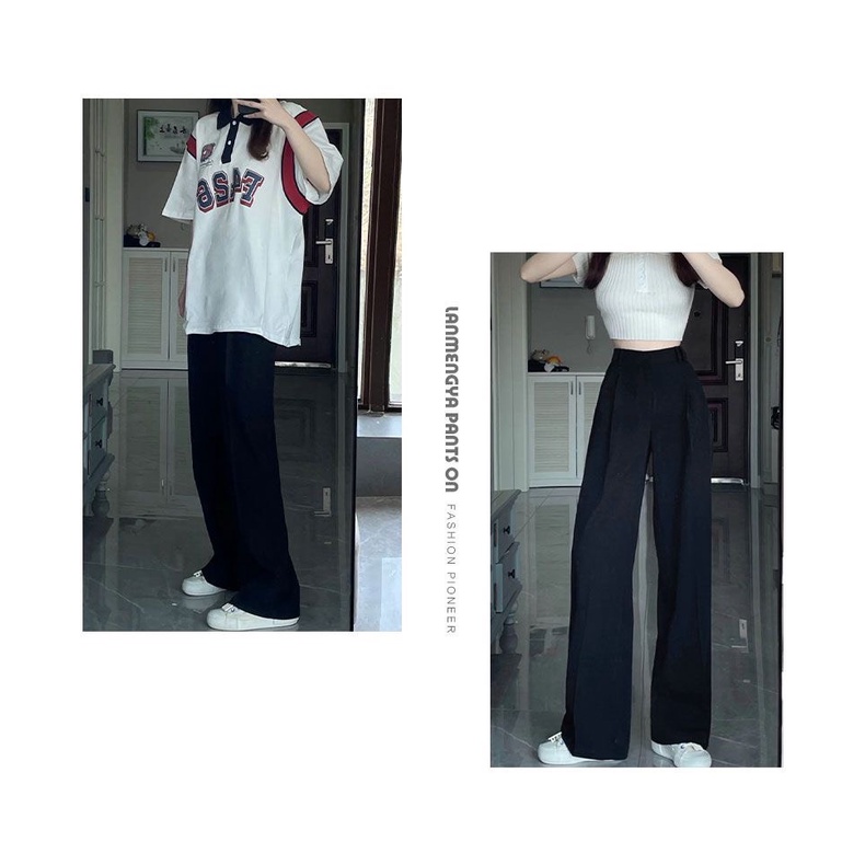 Quần Vải Size XS Bốn Màu Có Lưng Chun Dáng Dài Siêu Hack Dáng Cho Nàng 1m43