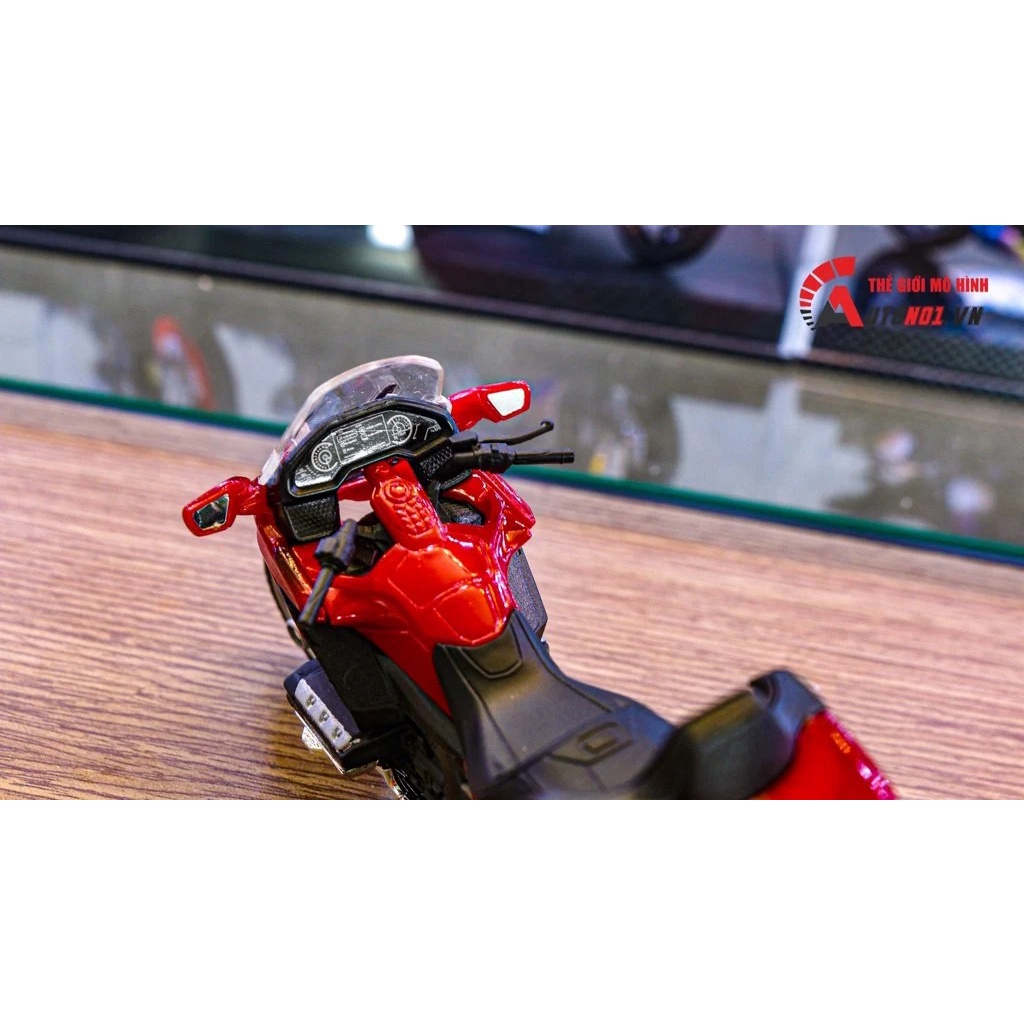 Mô hình xe các mẫu Honda goldwing ADV CBR1000rr CBR 650F CB1000r tỉ lệ 1:18 có chi tiết kim loại maisto