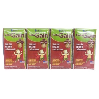 Thùng 48 hộp sữa bột pha sẵn Colosgain 110ml/180ml