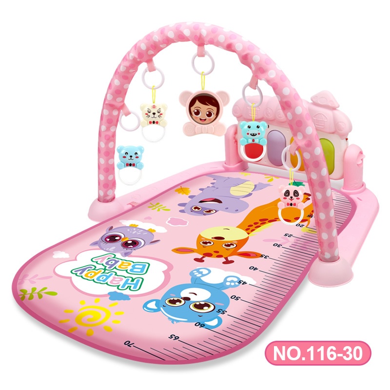 Thảm đàn 9BABY Piano nằm chơi nhạc hình thú ngộ nghĩnh cho bé