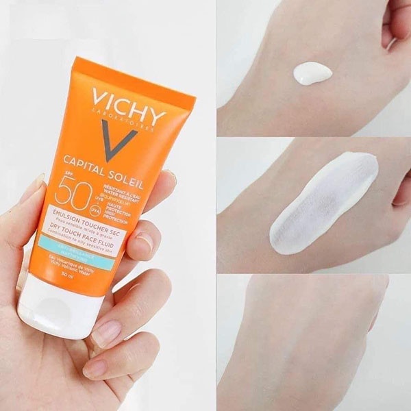 Kem Chống Nắng Vichy Captial Soleil SPF50+ Pháp 50ml