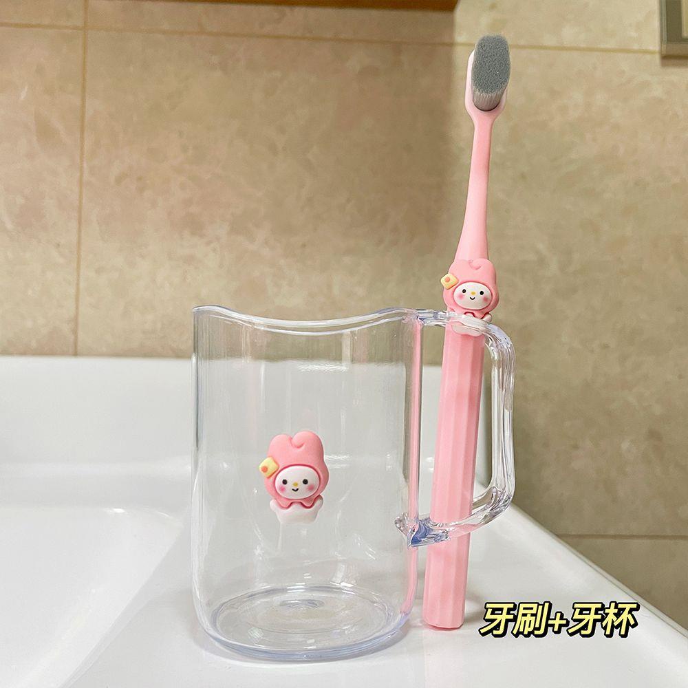 Bàn Chải Đánh Răng Lông Mềm Cho Cặp Đôi Học Sinh Sanrio