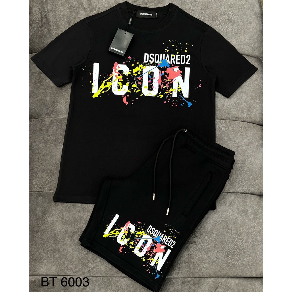 Bộ Set,DSQUARED2 Phối Chữ Độc Đáo Mùa Hè - Thể Thao Nam Nữ