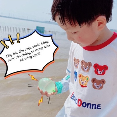 Đồ chơi bóng nước chùm 111 quả, trò chơi ném bong bóng nước giúp xua tan mệt mỏi, vui chơi giải trí ngoài trời King Kids