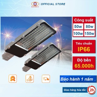 Đèn đường led mắt siêu sáng công suất 50w, 100w, 150w haledco bảo hành 12 tháng - hlss1