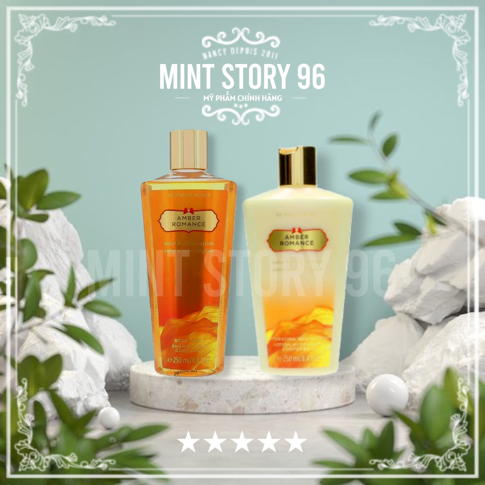 🅽🅴🆆 - Sữa Tắm - Dưởng Thể Victoria's Secret Amber Romance 225ml