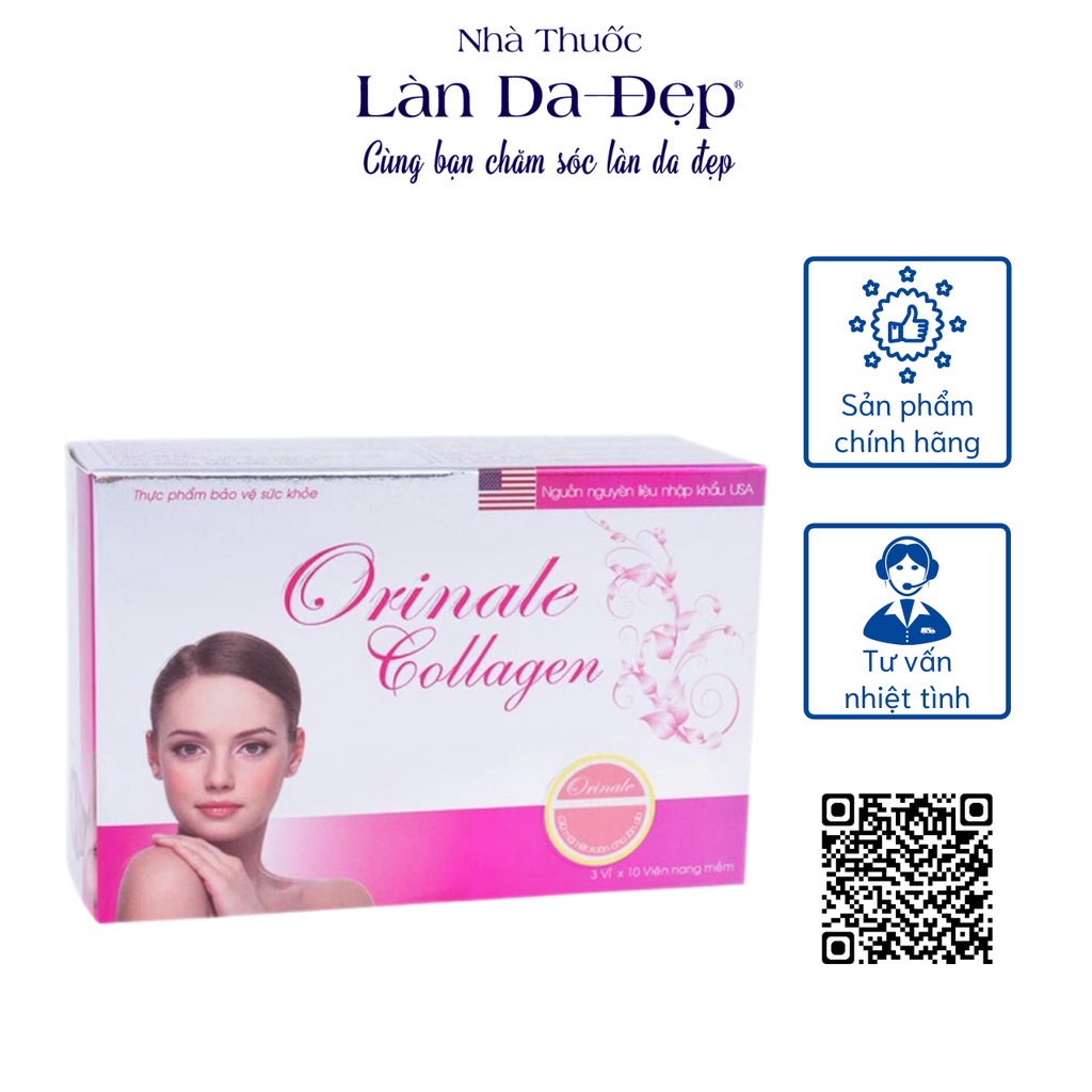 ORINALE COLLAGEN - Chăm sóc da toàn diện - trắng da - giảm nám - chống lão hóa